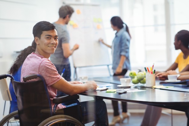 Travailler, même en fauteuil roulant !