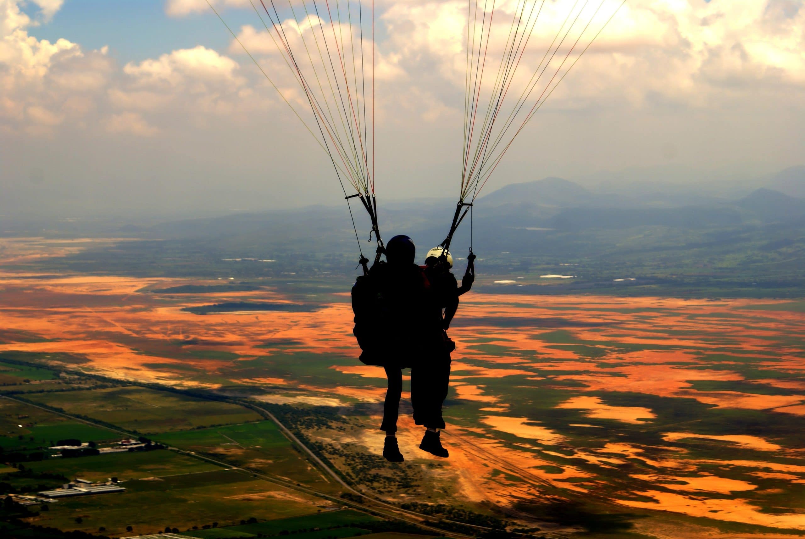 J'ai testé le saut en parachute en tandem